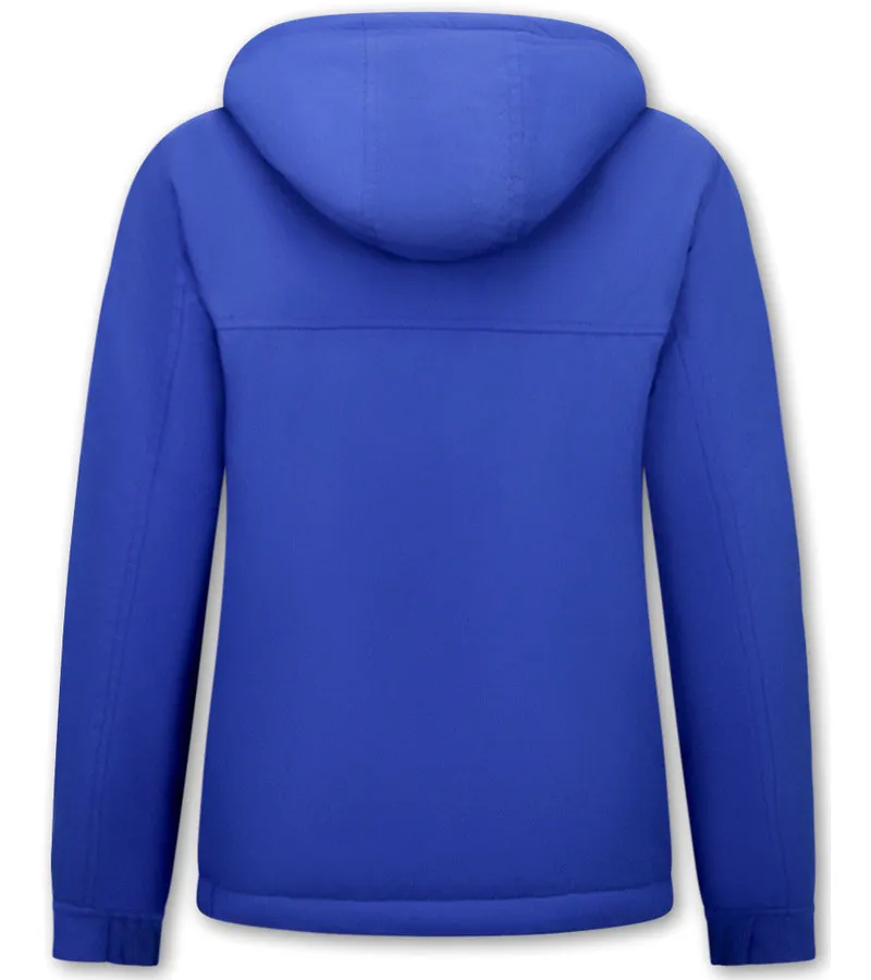 ANORAK CHAQUETONES MUJER  8692  AZUL